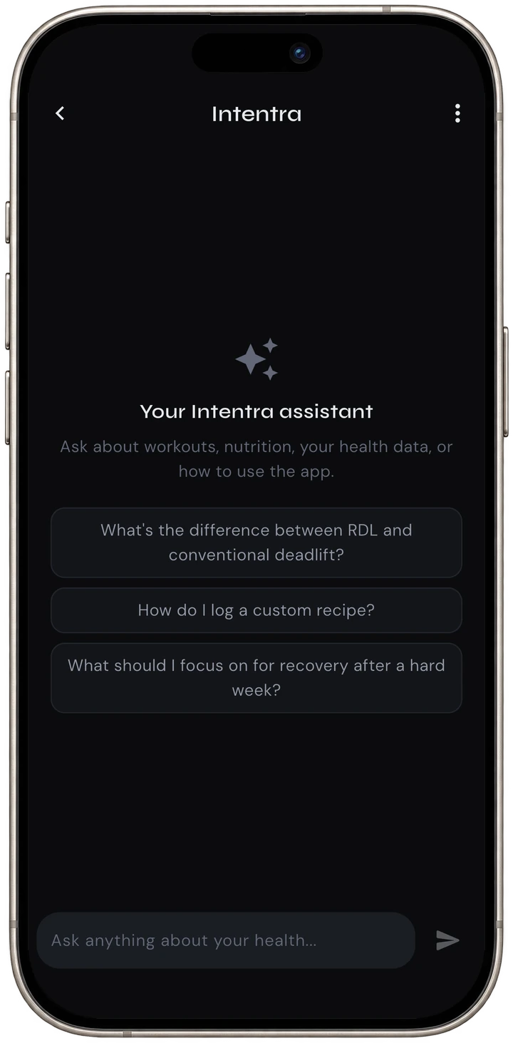 Chat with Intentra